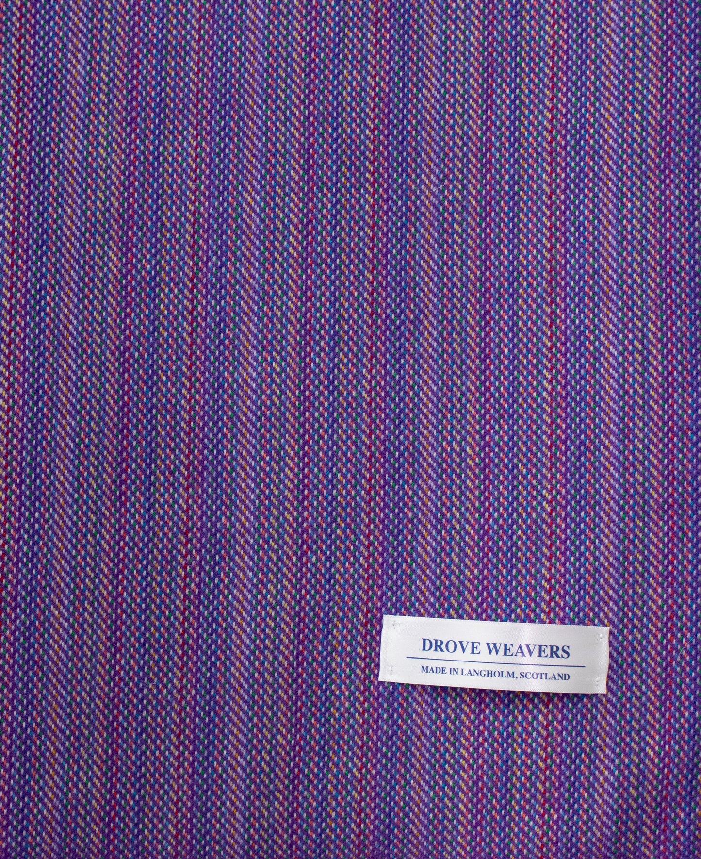 Geelong Throw in Purple