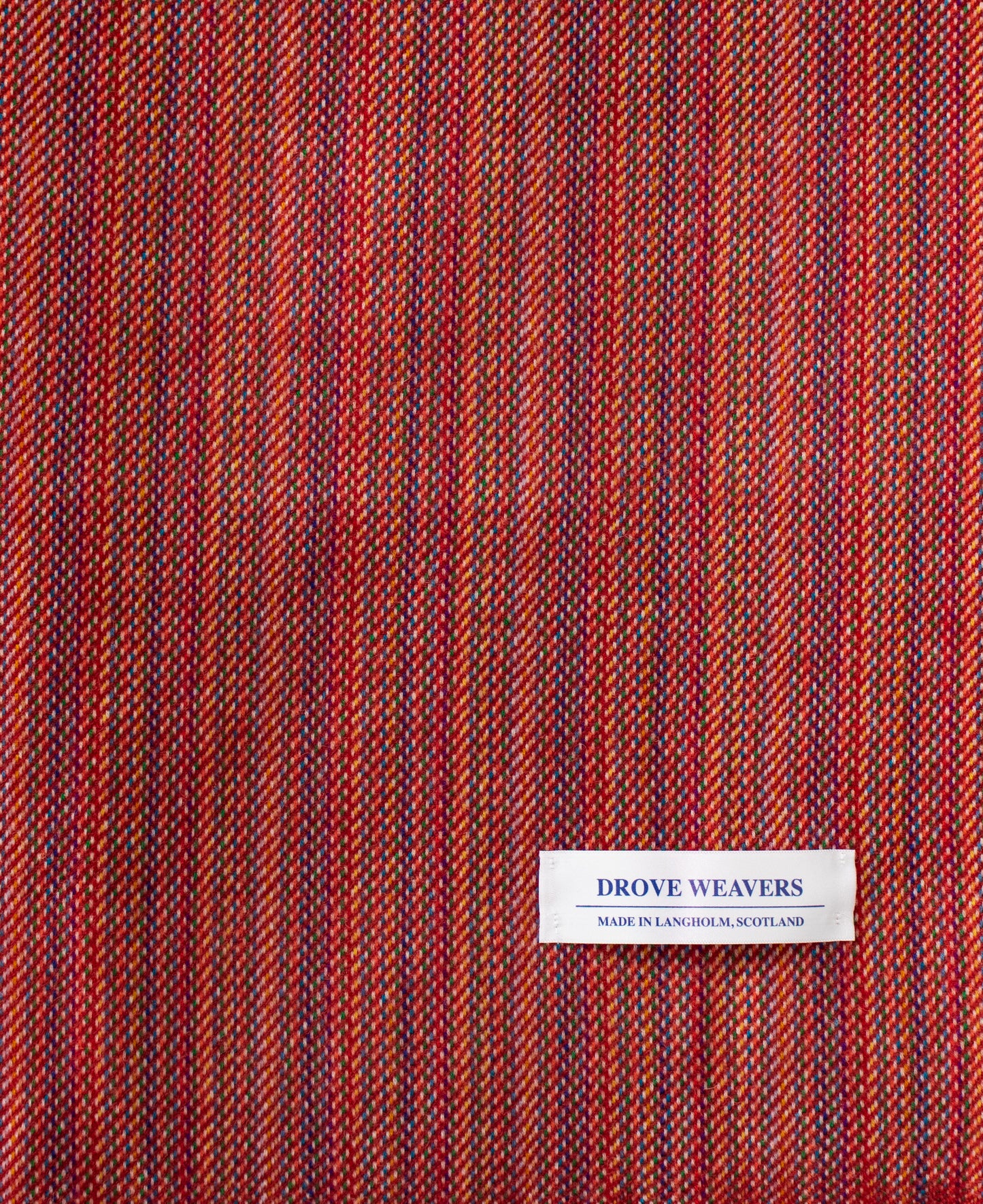 Geelong Throw in Red