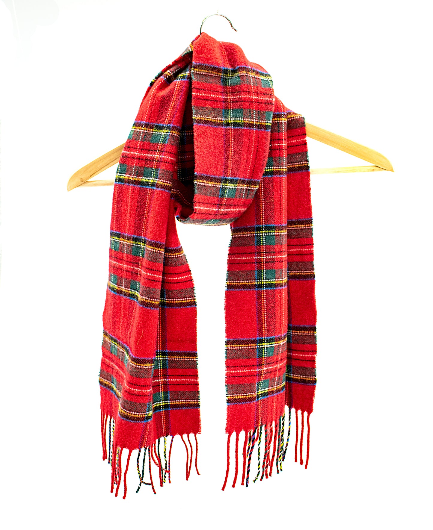 Lambswool Royal Stewart Tartan Scarf