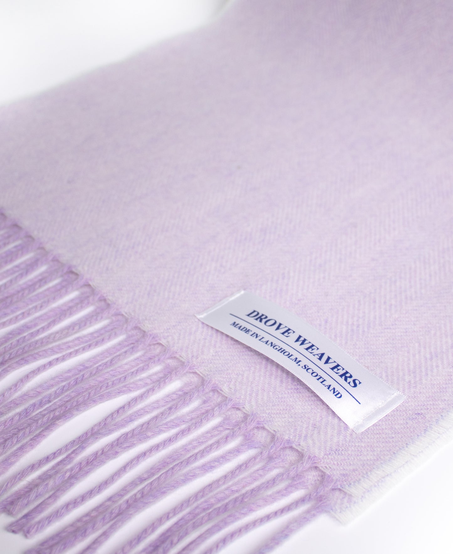 Lambswool Scarf in Lilac