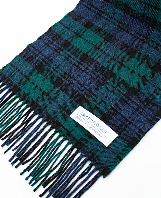 Lambswool Black Watch Tartan Scarf