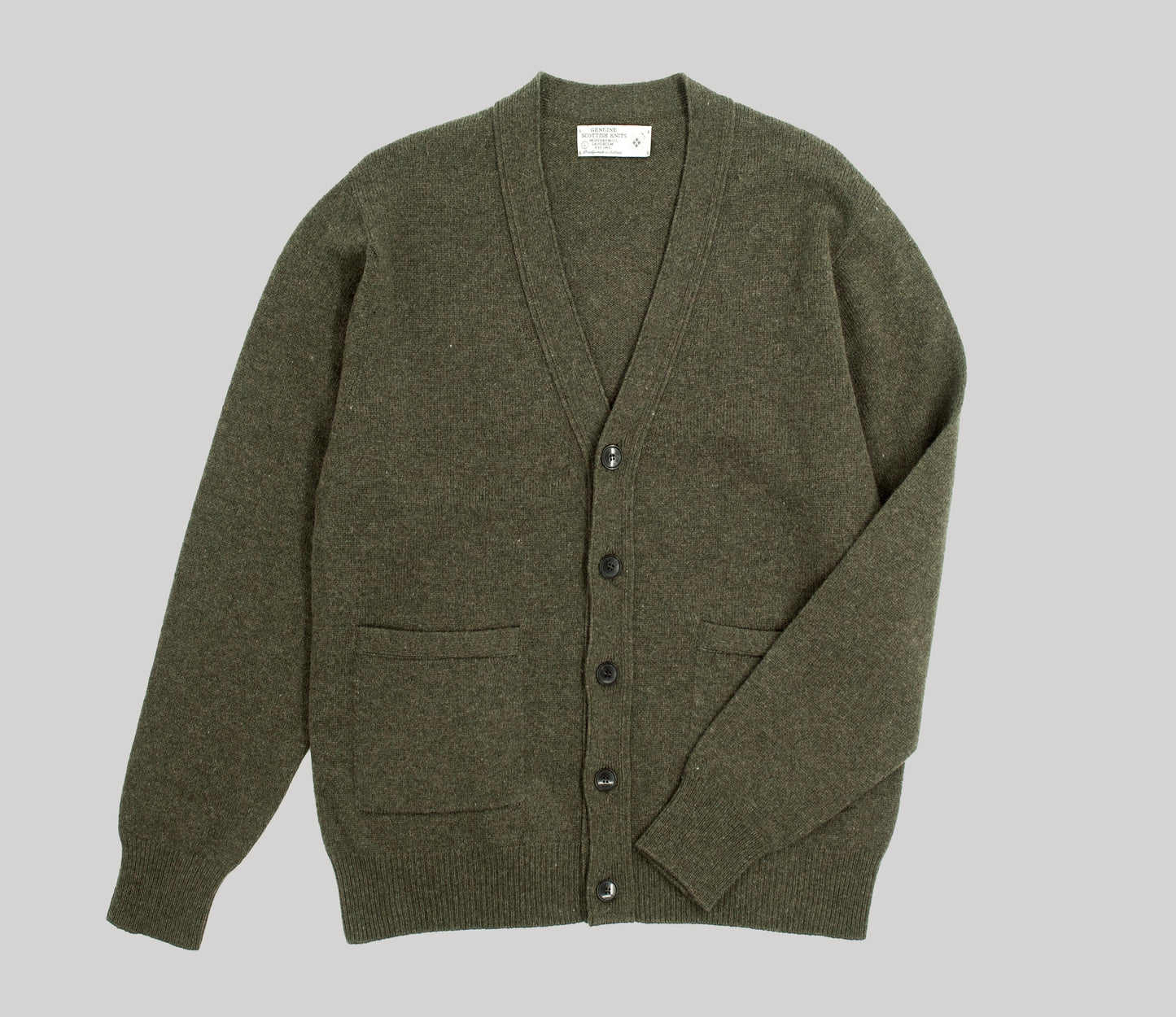 Geelong Cardigan in Loden