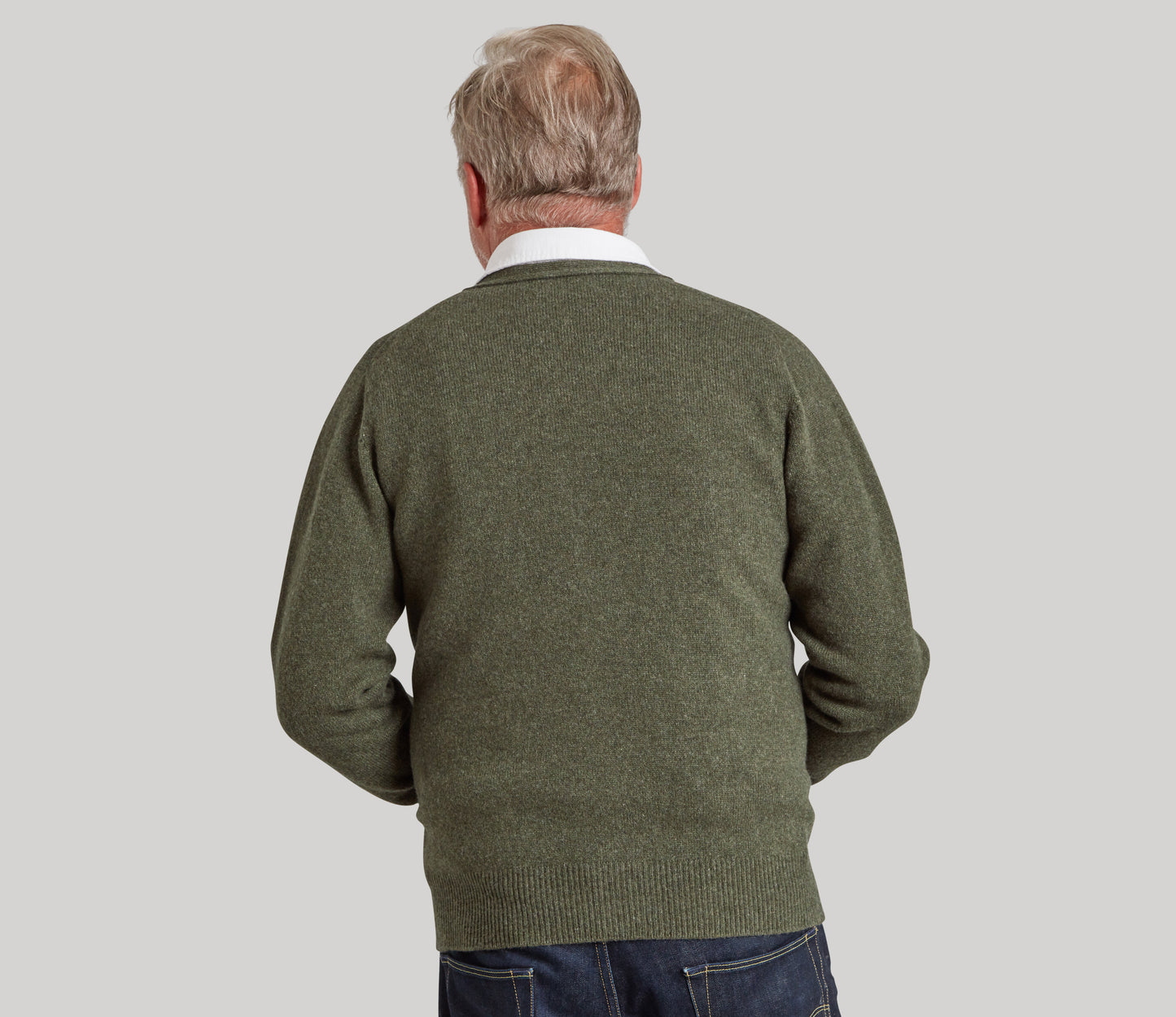 Geelong Cardigan in Loden