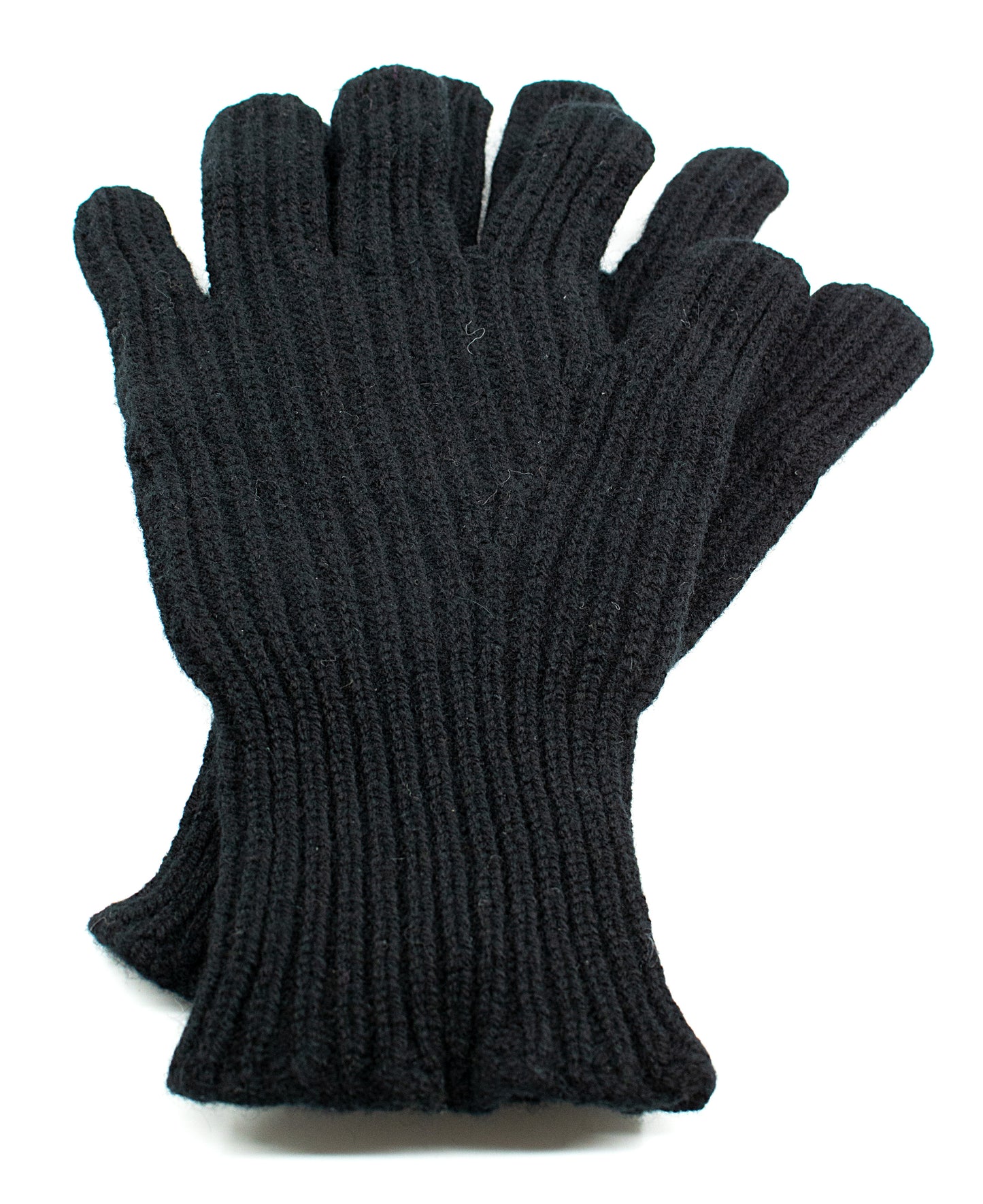 Lambswool Gloves in Black