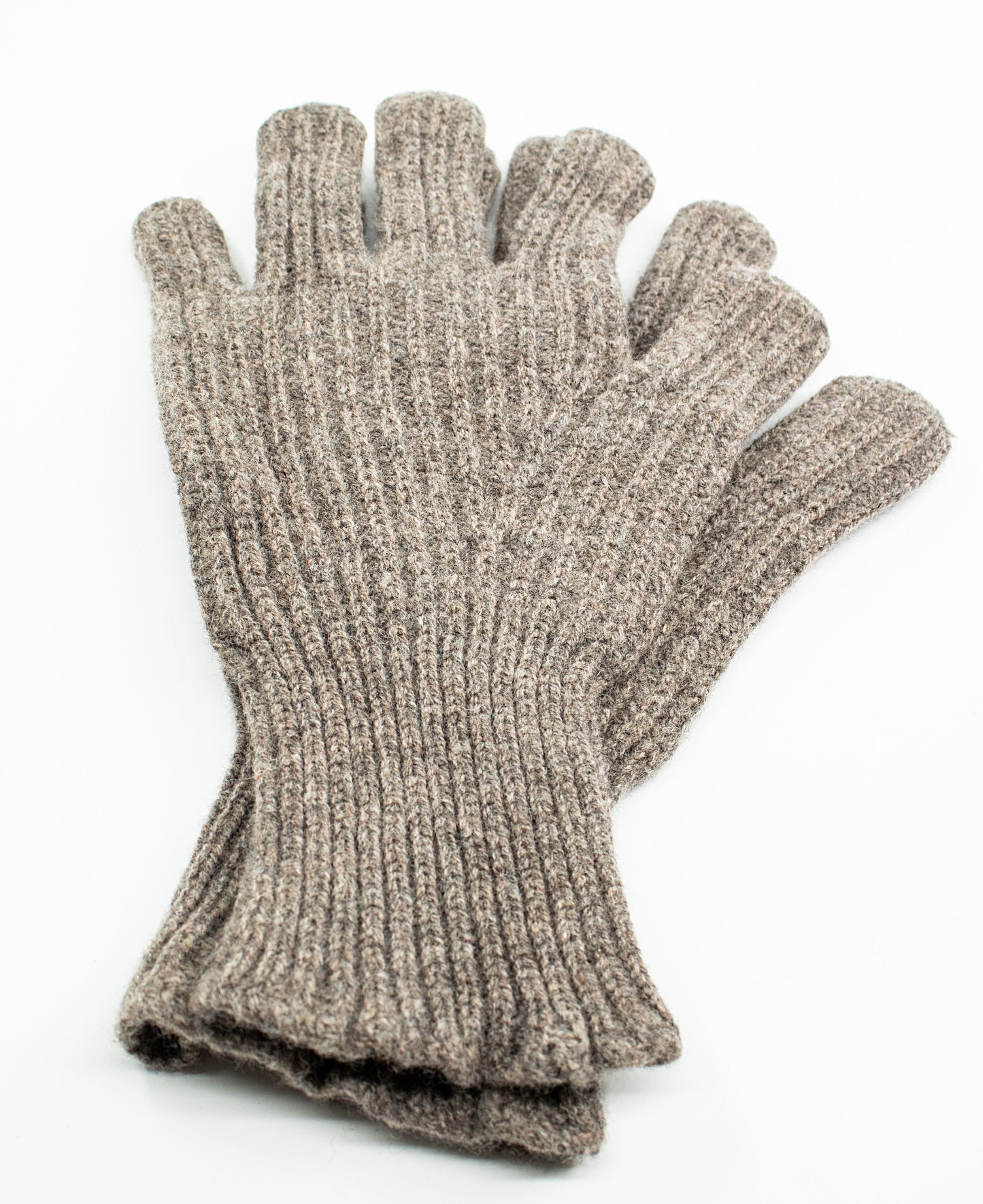 Lambswool Gloves in Mushroom