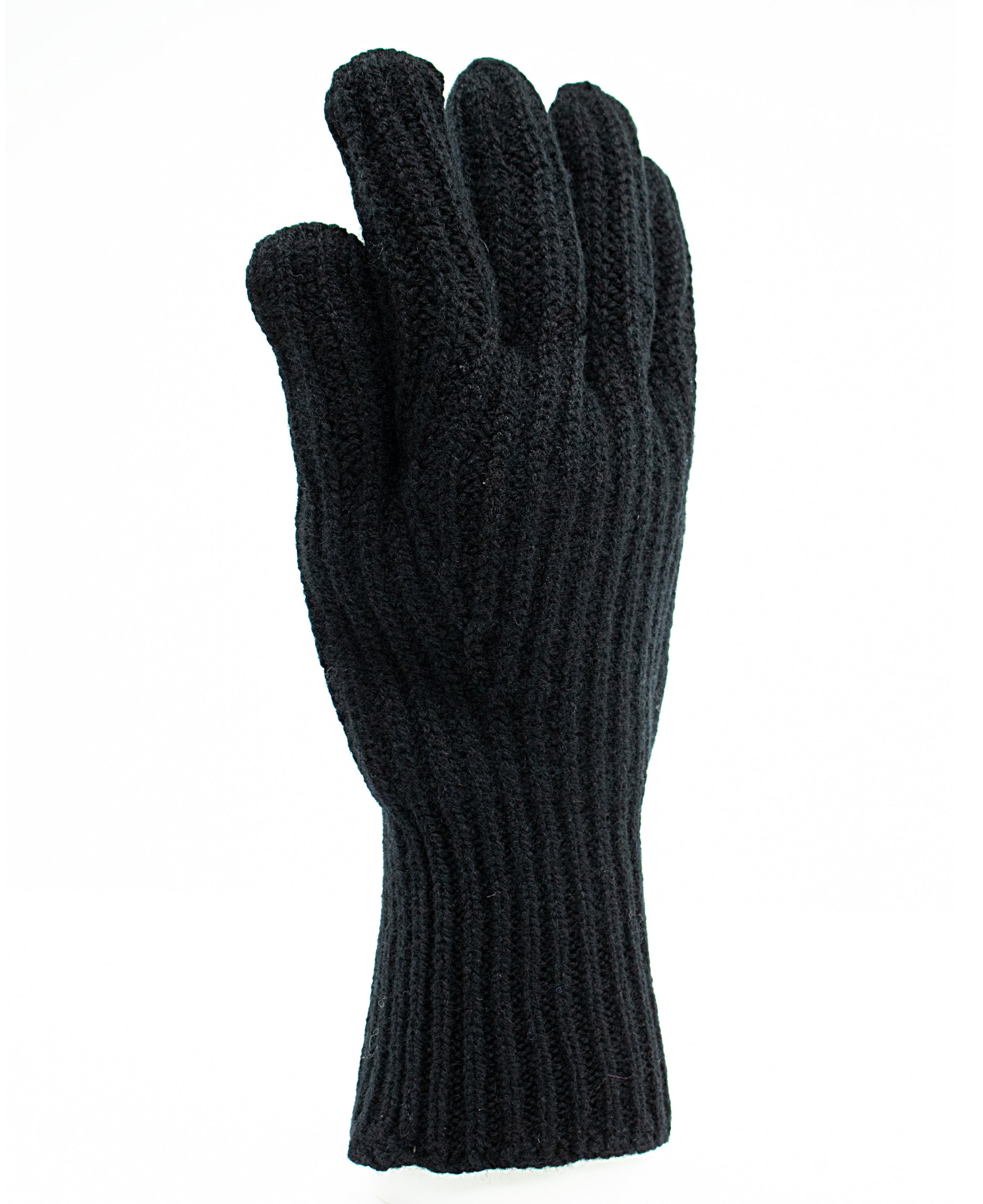 Lambswool Gloves in Black