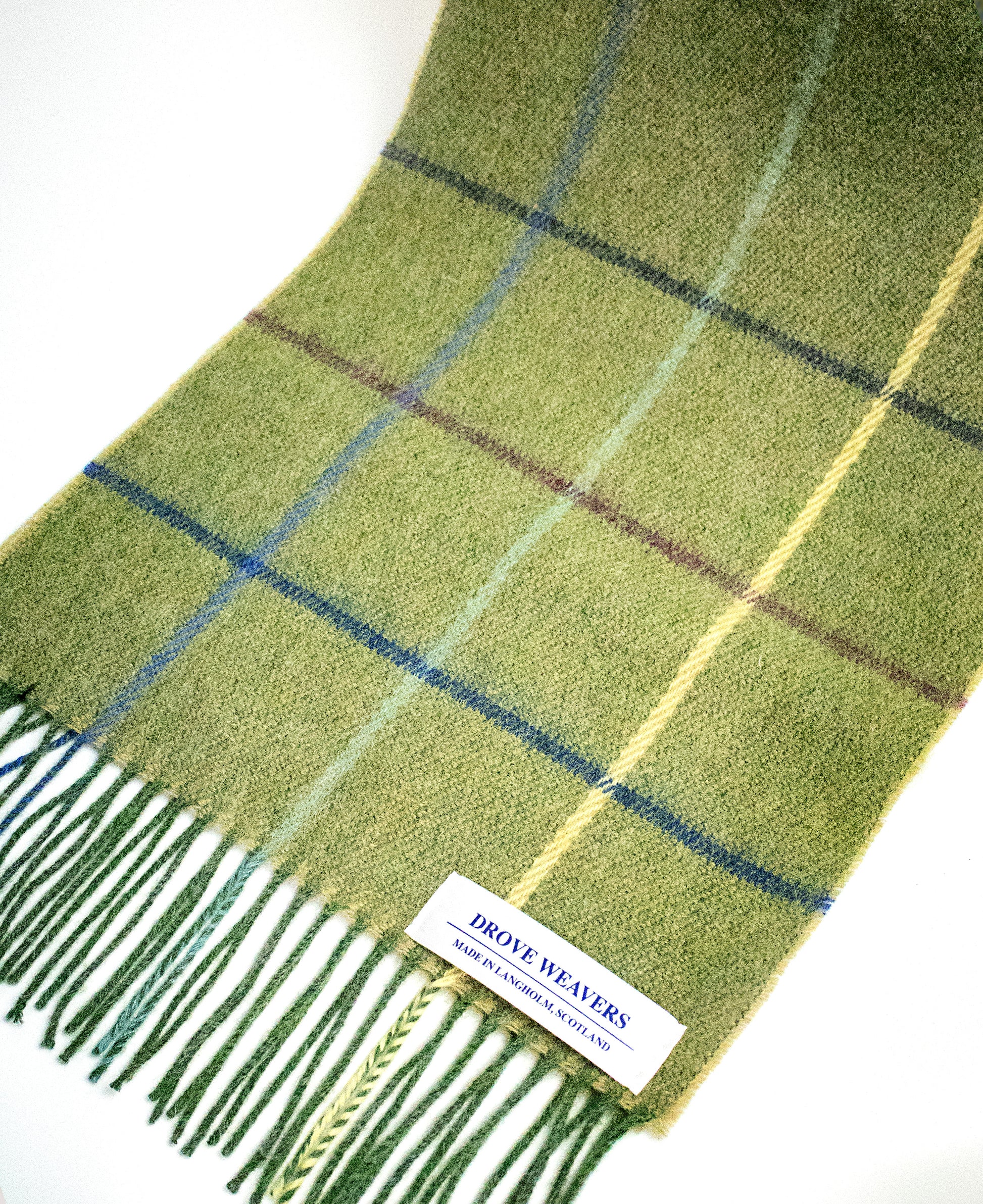 Lambswool  Scarf in Sage