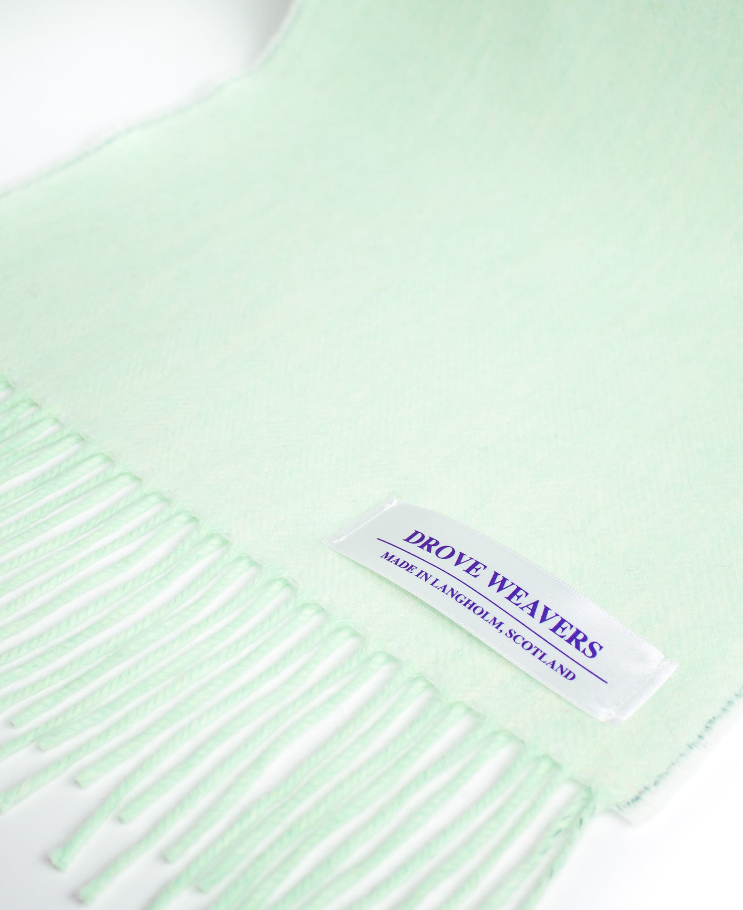 Lambswool  Scarf in Green
