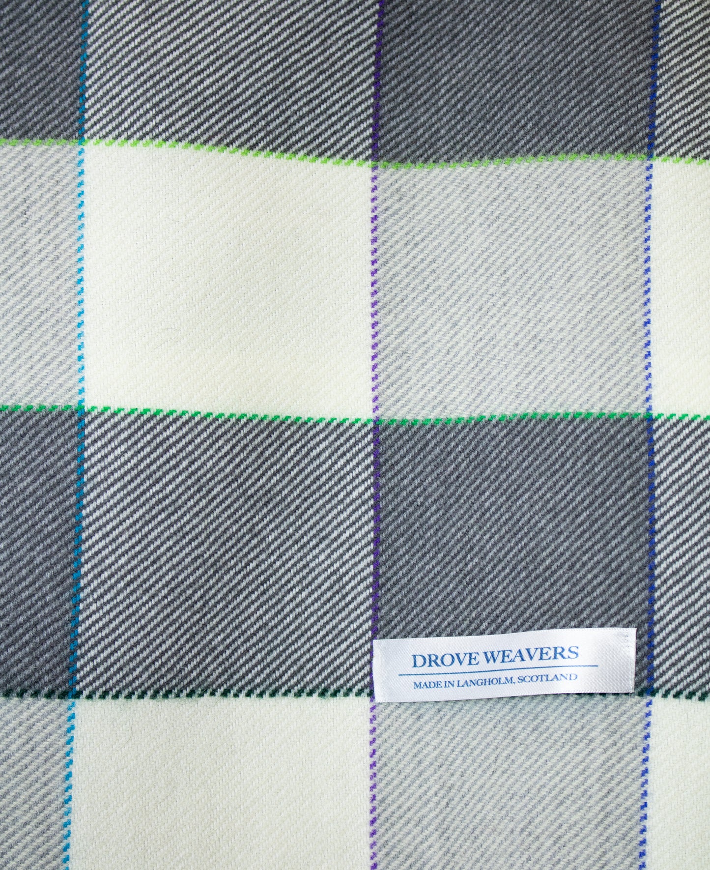 Wool Check Throw