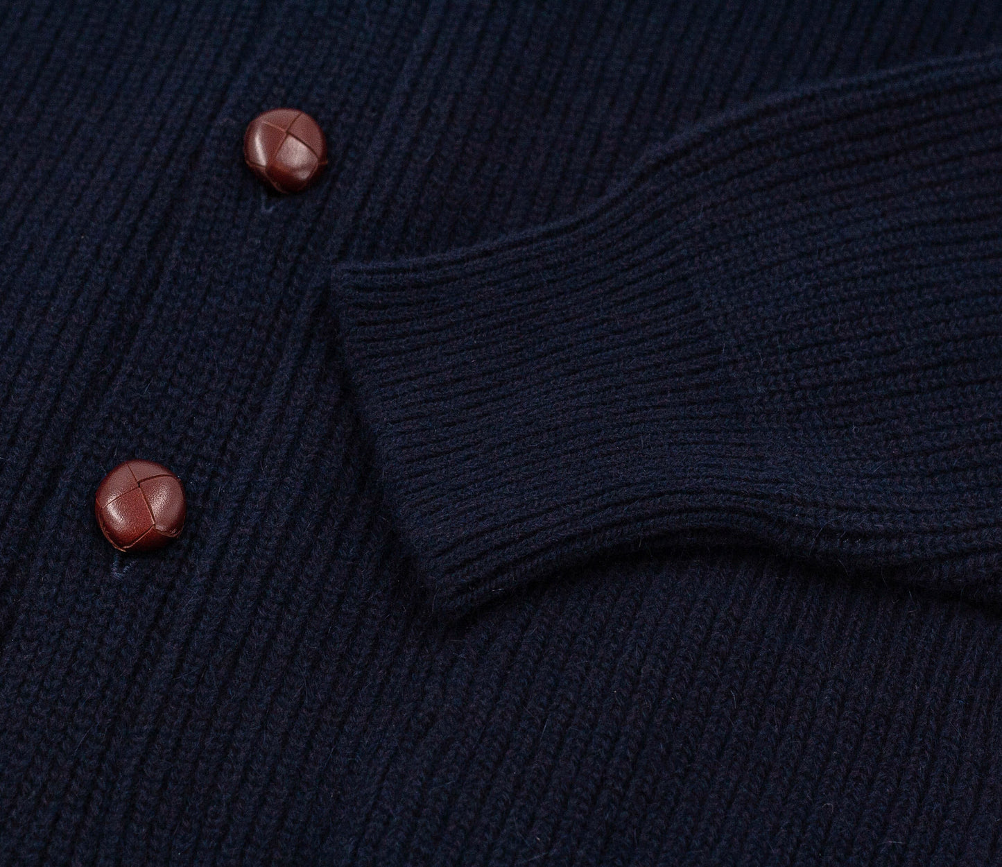 Classic Shawl Neck Cardigan in Navy